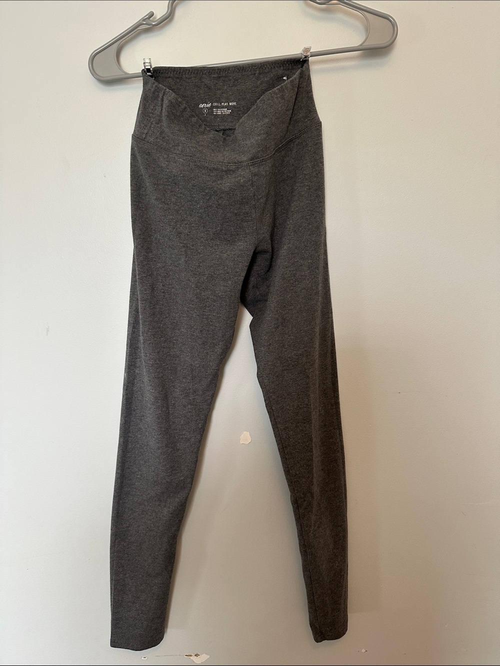 aerie Charcoal Gray High-Waist Leggings